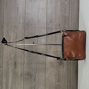 Fossil Small Black/Brown Crossbody Shoulder Bag
